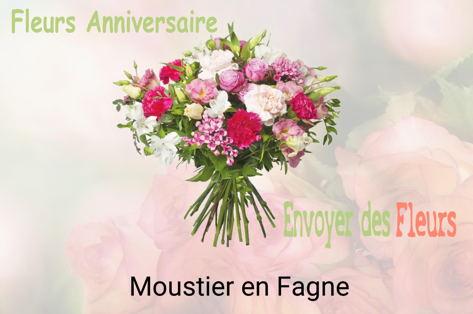 Bouquet de fleurs d’anniversaire livré à Moustier-en-Fagne